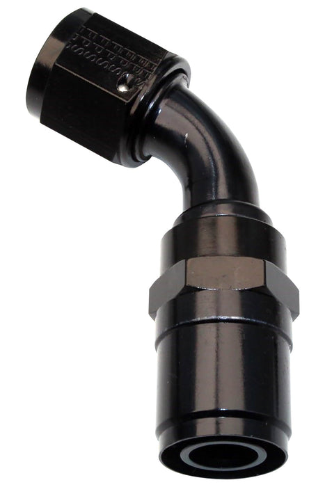 FRAGOLA 2604508 #8 Race-Rite Crimp-On Hose End 45-Degree