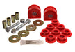 Energy Suspension 4.5151R Sway Bar Bushing Set; Red; Rear; Bar Dia. 21mm; Performance Polyurethane; - Truck Part Superstore