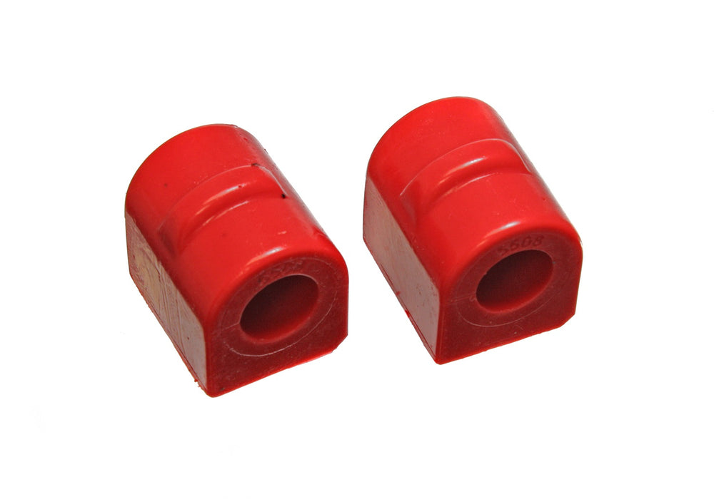 Energy Suspension 4.5178R Sway Bar Bushing Set; Red; Front; Bar Dia. 21mm; Performance Polyurethane; - Truck Part Superstore