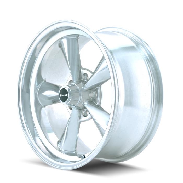 RIDLER 675-5861P 675 (675) POLISHED 15X8 5x120.65 -12MM 83.82MM - Truck Part Superstore