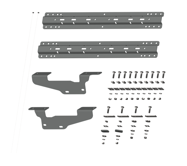 B&W Trailer Hitches RVK2405 Custom Installation Kit For Universal Mounting Rails For Some Ford Trucks - Truck Part Superstore