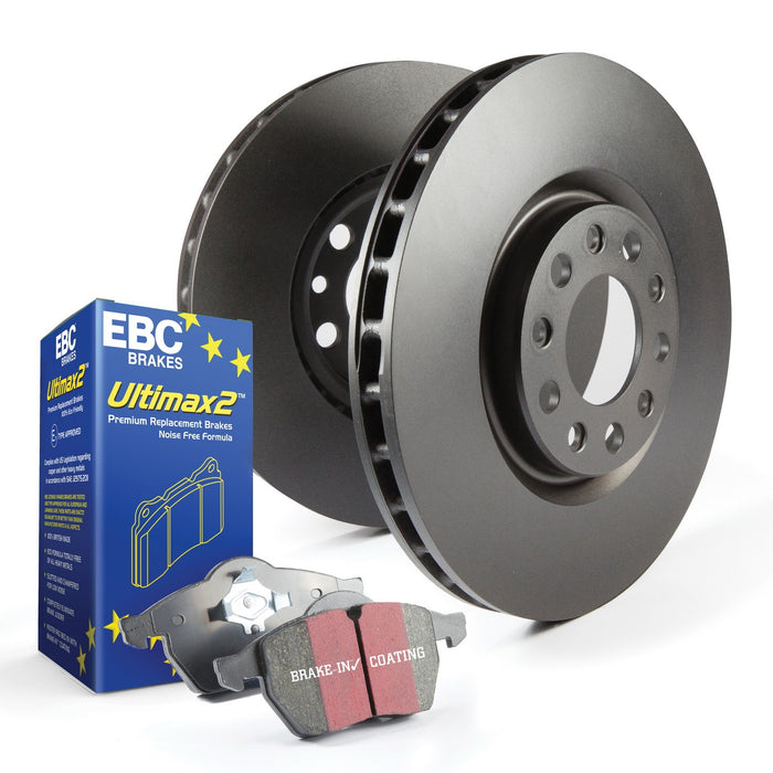 EBC Brakes S1KF1842 S1 Kits Ultimax 2 and RK Rotors; Incl. PN[UD847/RK1229]; - Truck Part Superstore