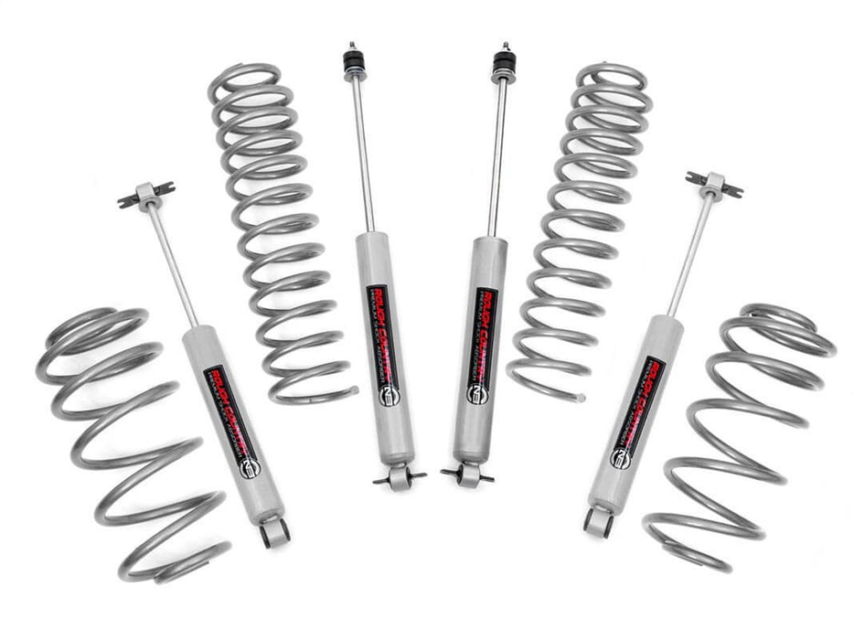 Rough Country 652.20 Suspension Lift Kit w/Shocks; 2.5 in. Lift; - Truck Part Superstore